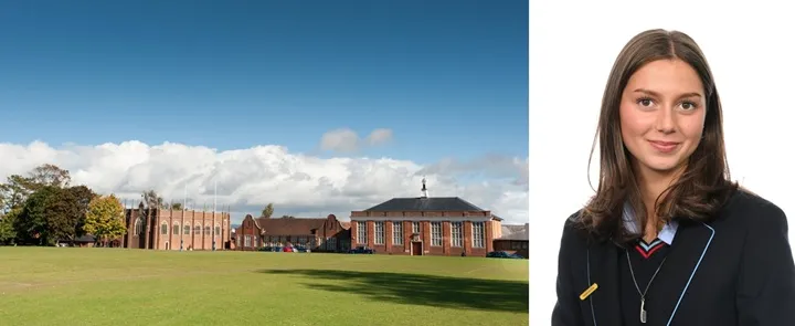 Marie an der Wellington School | Dickinson Britische Schulberatung